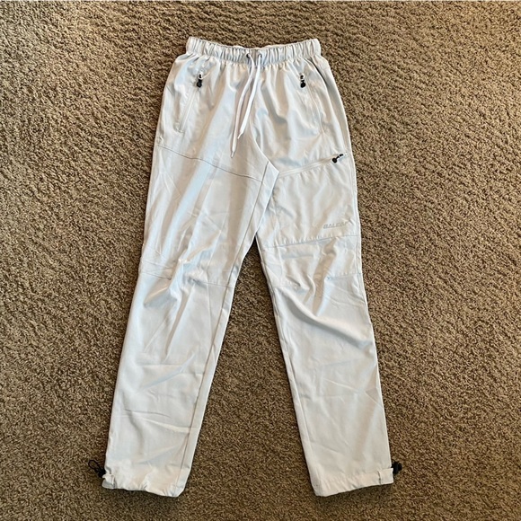 BALEAF Pants Gray Cinch with Pockets XS Travel Hike Lounge Workout - Picture 1 of 12